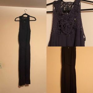 Roxy Tall Black Maxi Dress Medium